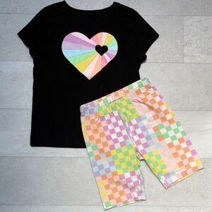 Cat & Jack matching 🌈 set